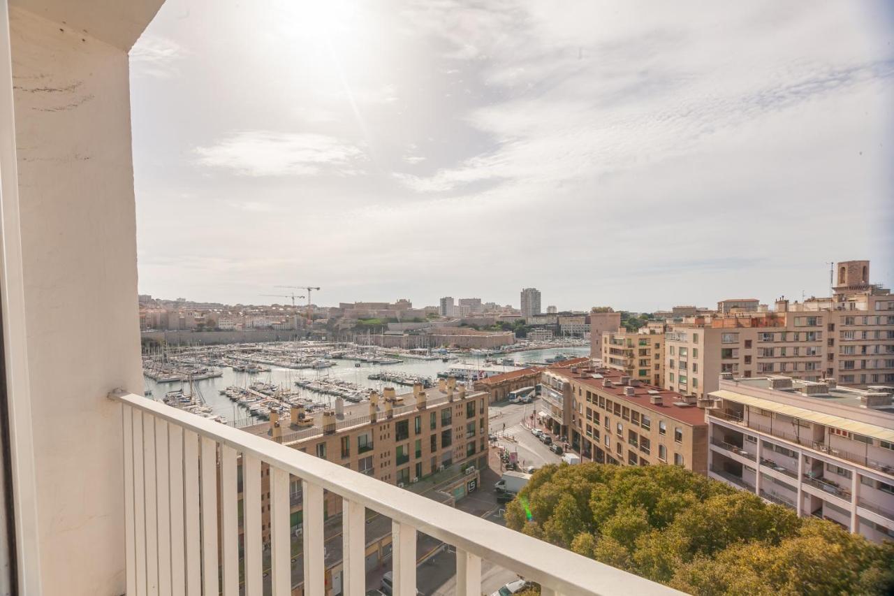 Le Saint Jean - Appt Avec Vue Sur Lentree Du Vieux Port Apartment Marseille Ngoại thất bức ảnh